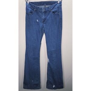 Kimes Ranch Lola Jeans Womens 8x34 Bootcut Western Denim USA 32x32 Medium Wash